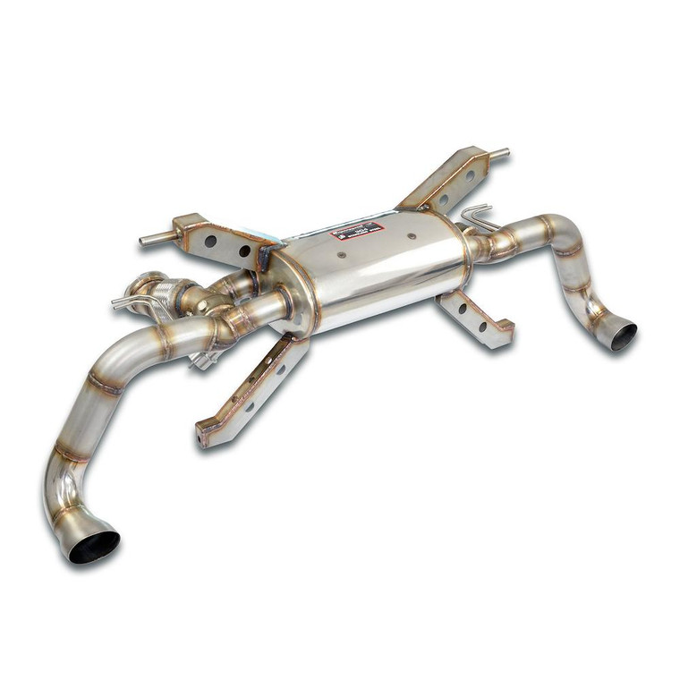 Supersprint Rear exhaust with valves Right - Left "Suono Variabile" (Deletes GPF - fits to the stock endpipes) - 779254