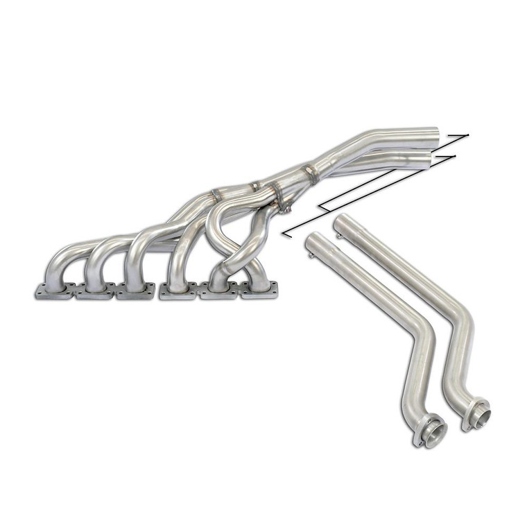 Supersprint Manifold + connecting pipes 100% Stainless steel(Left Hand Drive) - 783701
