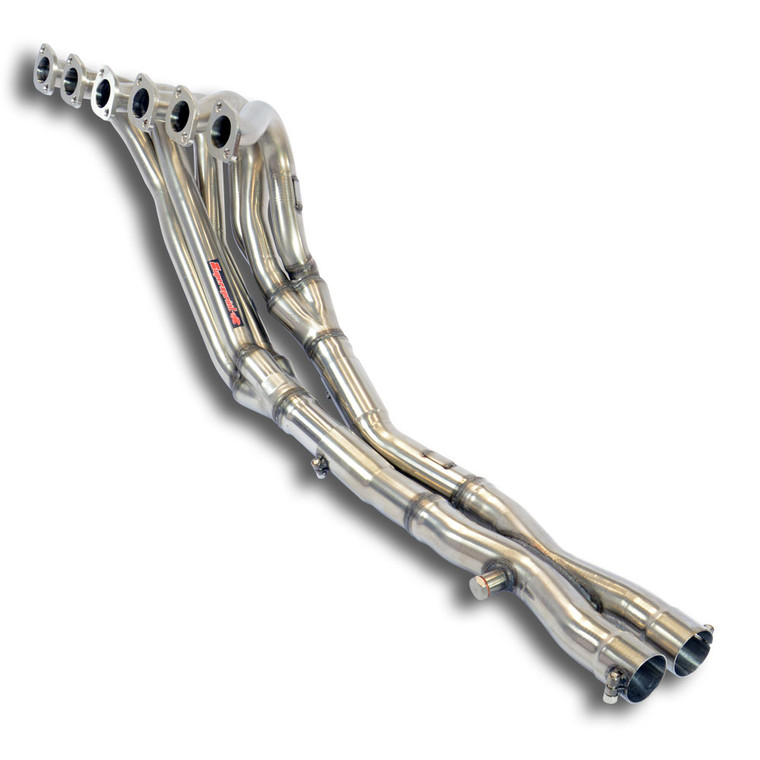 Supersprint Manifold + "X-Pipe"(Left Hand Drive)Stainless steel for OEM catalytic converter - 782101