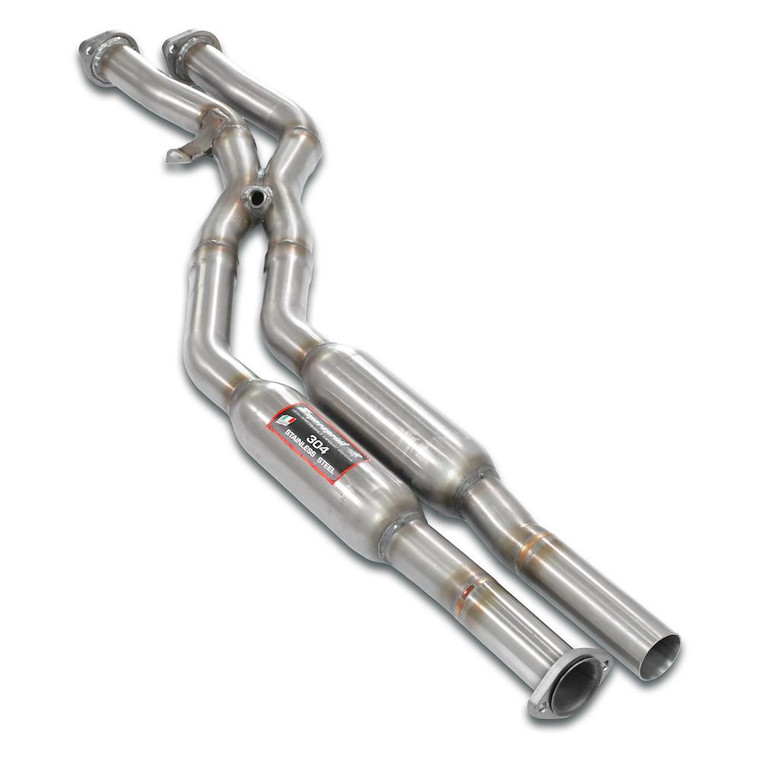 Supersprint Front exhaust resonated X-Pipe(Replaces catalytic) - 783902