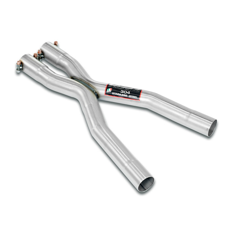 Supersprint Centre pipe "X".replaces OEM centre exhaust. - 785013
