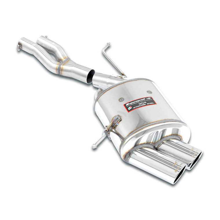 Supersprint Connecting pipe + rear exhaust OO 80 "Power Loop" - 787706