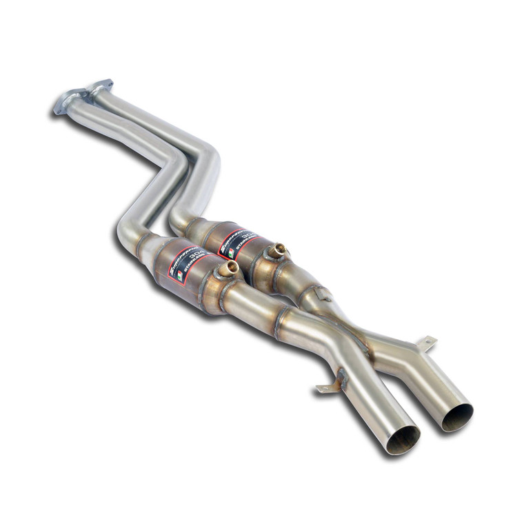 Supersprint Front exhaust with Metallic catalytic right + left - 787402