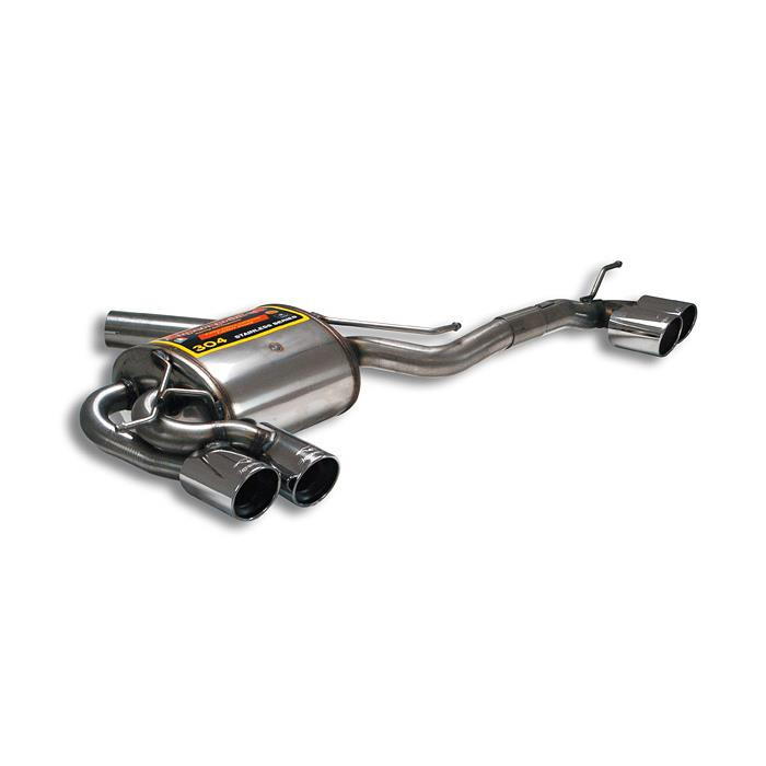 Supersprint Rear exhaust Right OO80 - Left OO80(For M-Technik kit) - 789946.