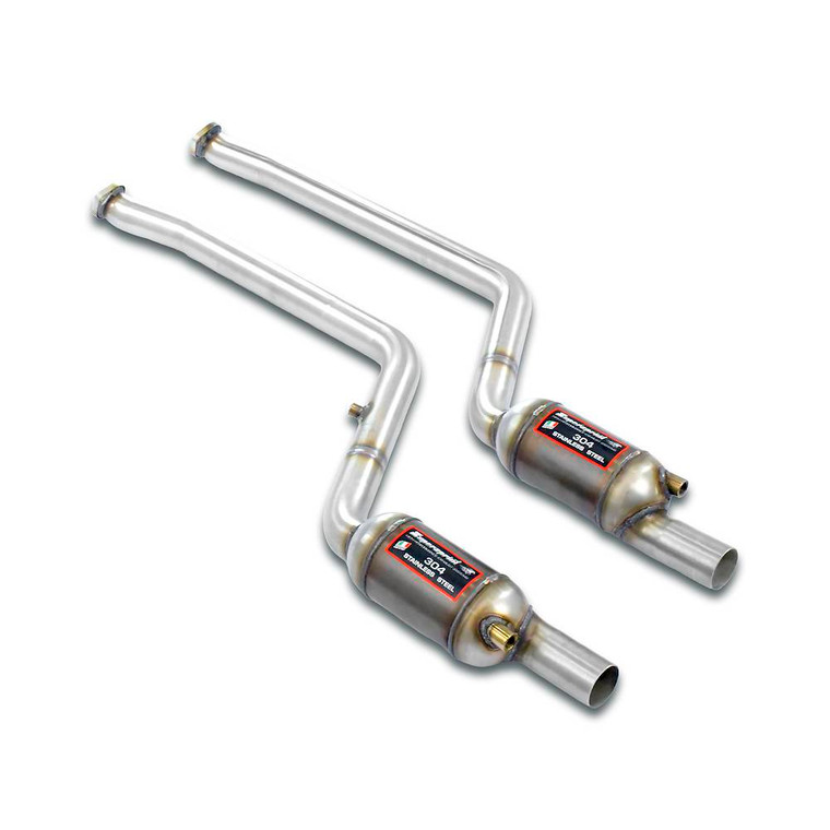 Supersprint Front exhaust Right - Left with  Metallic catalytic converter 200CPSI - 789002