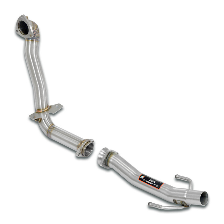 Supersprint Turbo downpipe kit 100% Stainless steelReplaces pre-catalytic converter - 804911
