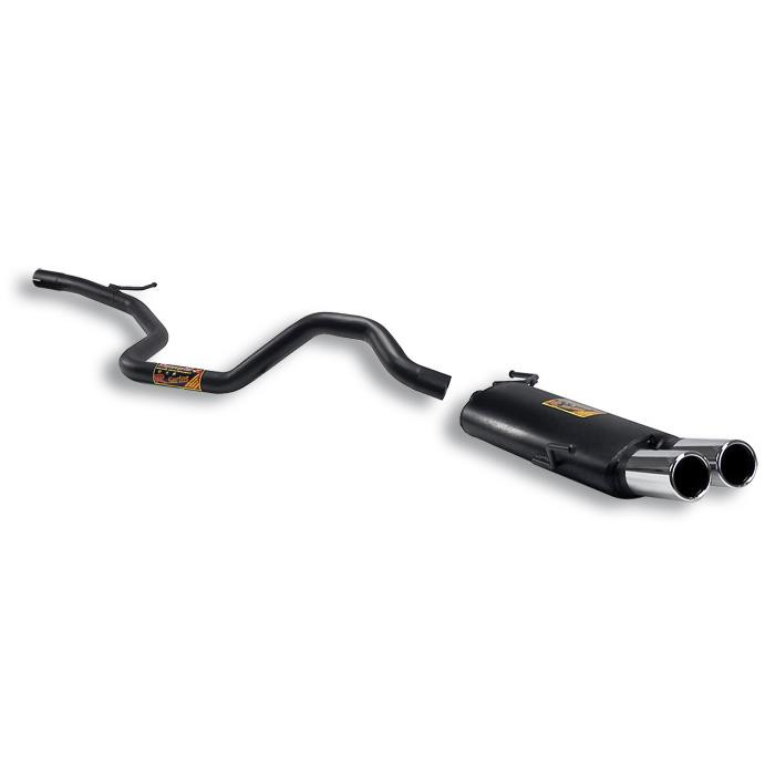 Supersprint Rear exhaust OO76 + connecting pipe - 815406.
