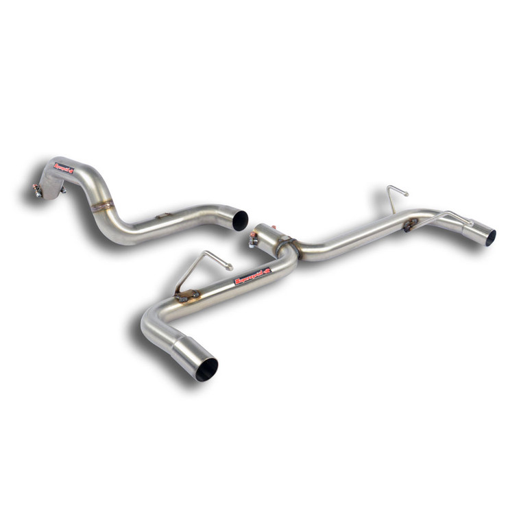 Supersprint Rear pipe kit Right - Left(Muffler delete) - 816014