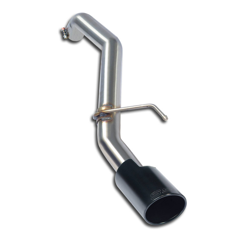 Supersprint Rear pipe O100 "Gun Metal Grey" - 817134