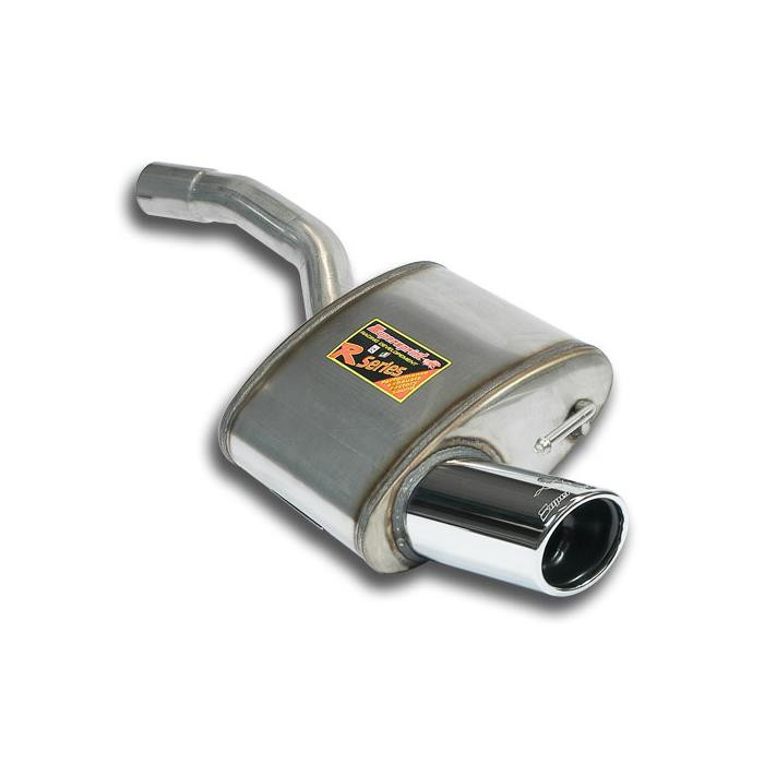 Supersprint Rear exhaust O90 STEEL 409 - 824124