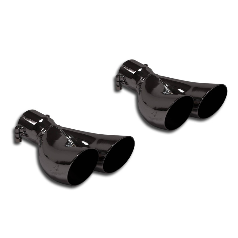 Supersprint Endpipe kit Right OO70 - Left OO70 "Gun Metal Grey" - 816056