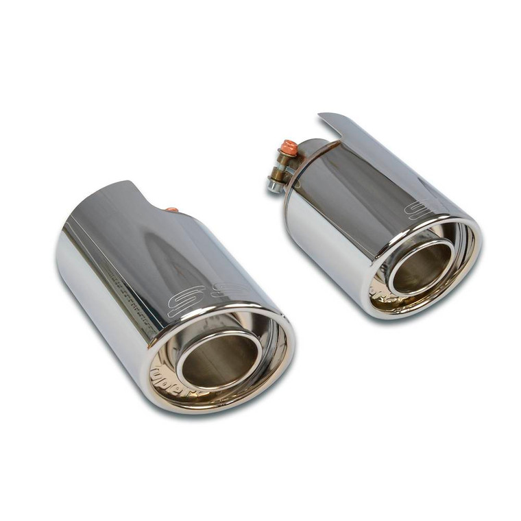 Supersprint Endpipe kit "Backfire" Right O100 - LeftO100 - 816064
