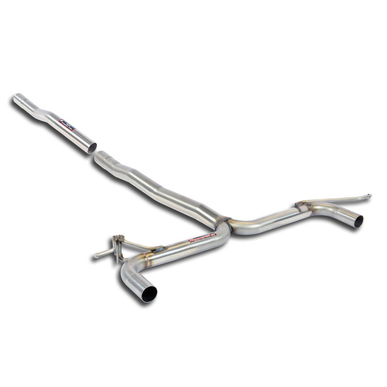 Supersprint Rear pipe "Y-Pipe" Right - Left(Muffler delete) - 832694
