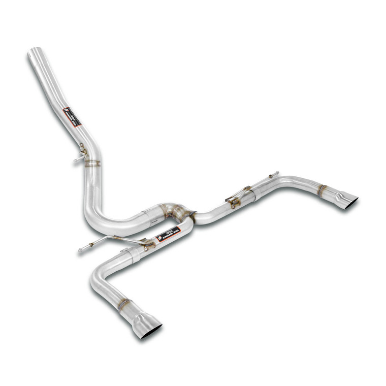 Supersprint Rear pipe "Y-Pipe" Right - Left(Muffler delete) - 833165