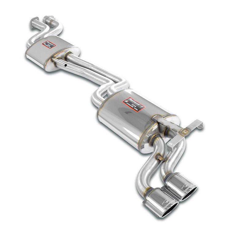 Supersprint Centre + rear exhaust 90x70 "S-Bend" - 841207.