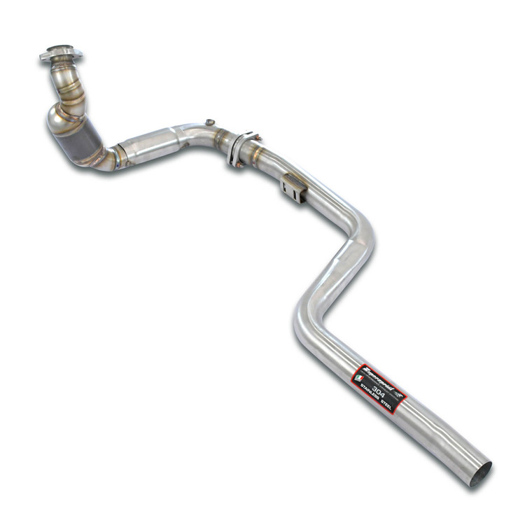 Supersprint Downpipe Left + front pipe + primary metallic catalytic - 843822