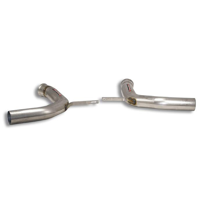 Supersprint Connecting pipes kit Right + Left for OEM centre exhaust - 844913