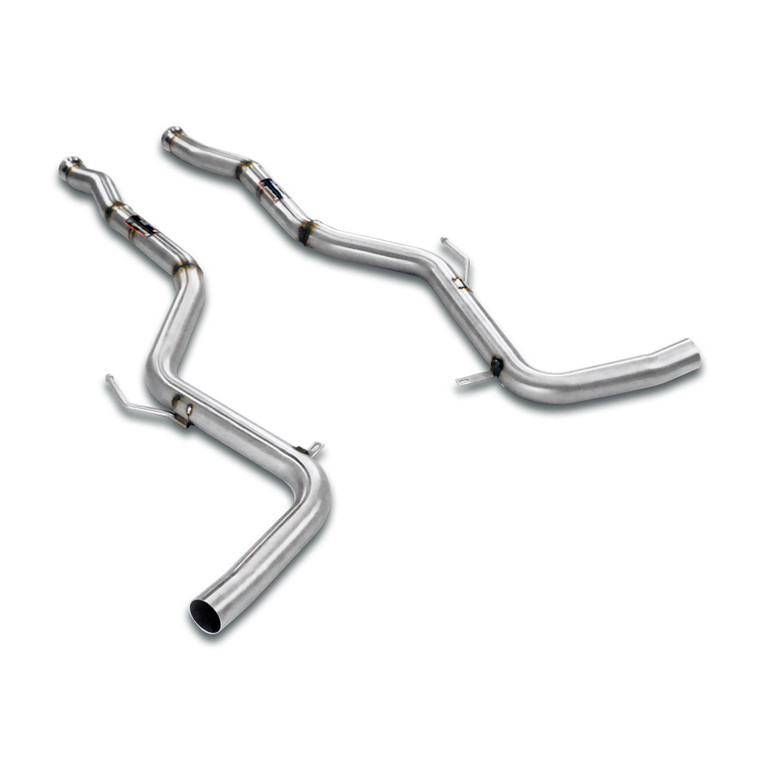 Supersprint Centre pipe Right - Left for OEM catalytic(short Wheelbase model) - 846023