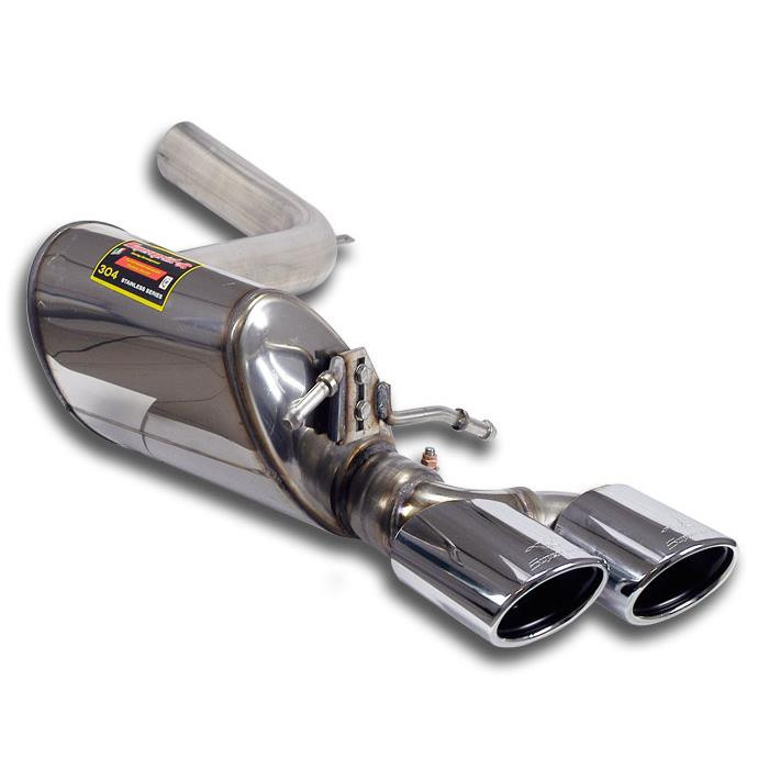 Supersprint Rear muffler Sport Left 120x80 - 846637