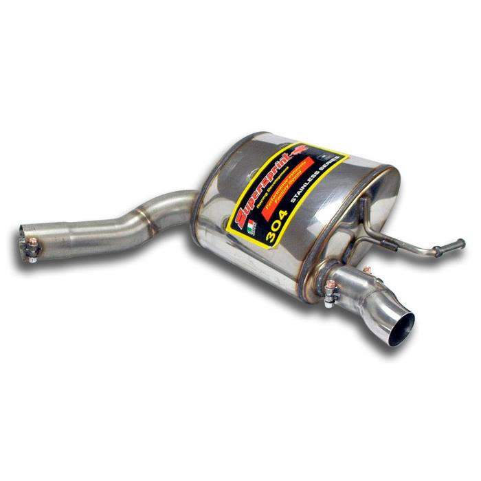 Supersprint Rear exhaust Right Sport for OEM endpipes - 848304