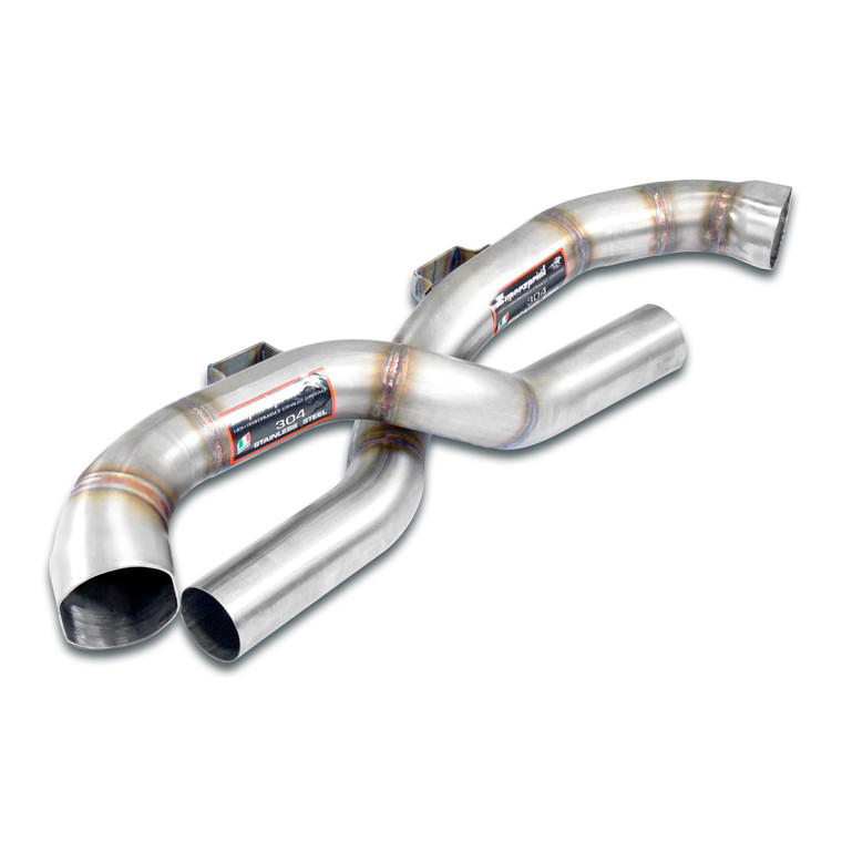 Supersprint Rear pipe kit Right - Left(Muffler delete) - 860814