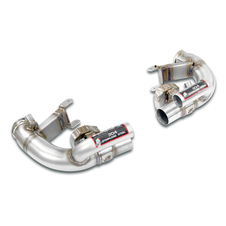 Supersprint Front pipes kit Right - Left(Replaces catalytic converter + GPF) with valve - 861612