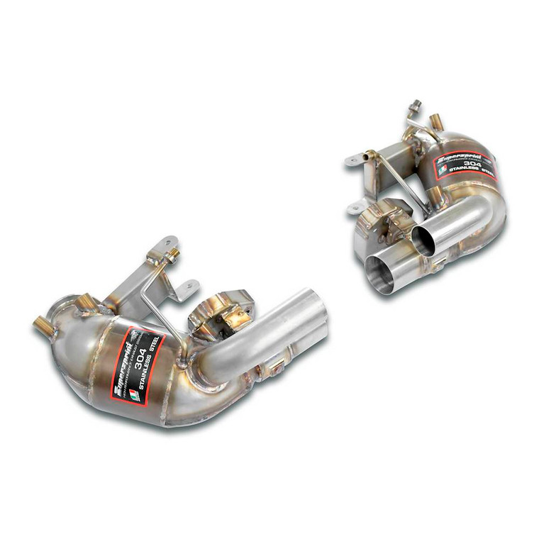 Supersprint Front Metallic catalytic converter Right - Left 100 CPSI with valve - 861642