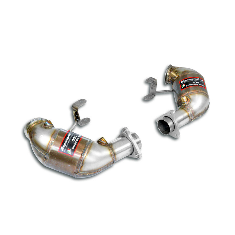 Supersprint Front Metallic catalytic converter Right - Left 100 CPSI - 861502
