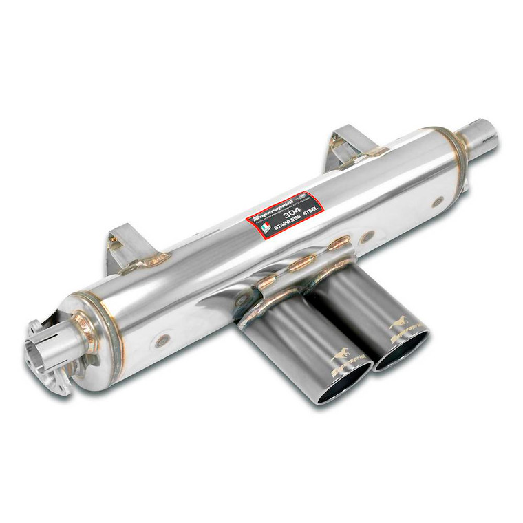Supersprint Rear exhaust OO 100 "Gun Metal Grey" - 861526