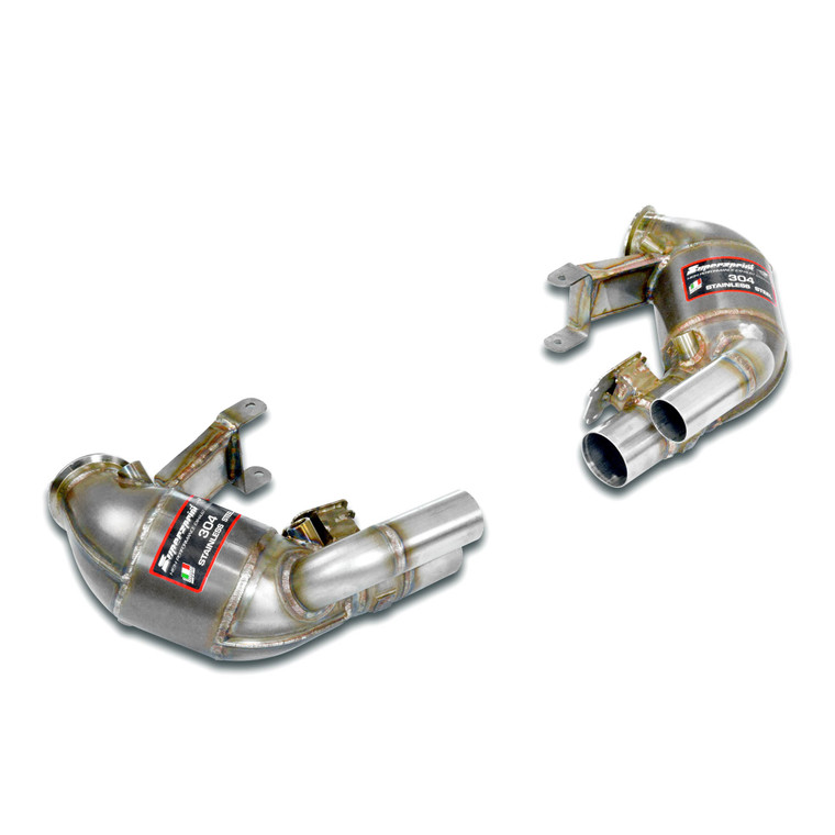 Supersprint Front Metallic catalytic converter Right - Left 100 CPSI with valve - 861602