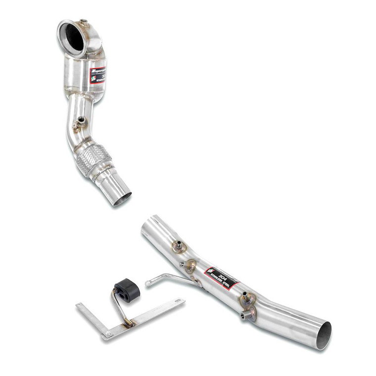 Supersprint Turbo downpipe kit + Metallic catalytic converter 200 CPSI(Deletes GPF) - 918641