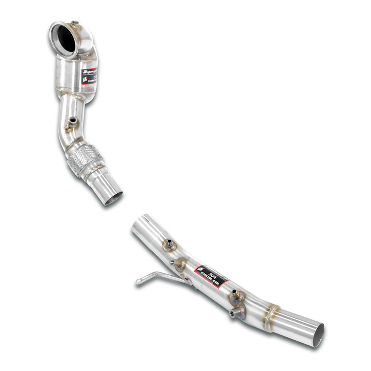Supersprint Turbo downpipe kit + Metallic catalytic converter 200 CPSI(Deletes GPF) - copy - 918681