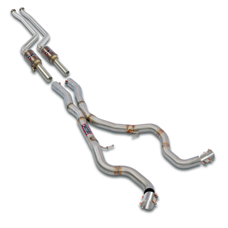 Supersprint Sport package for Stock rear muffler - 980670