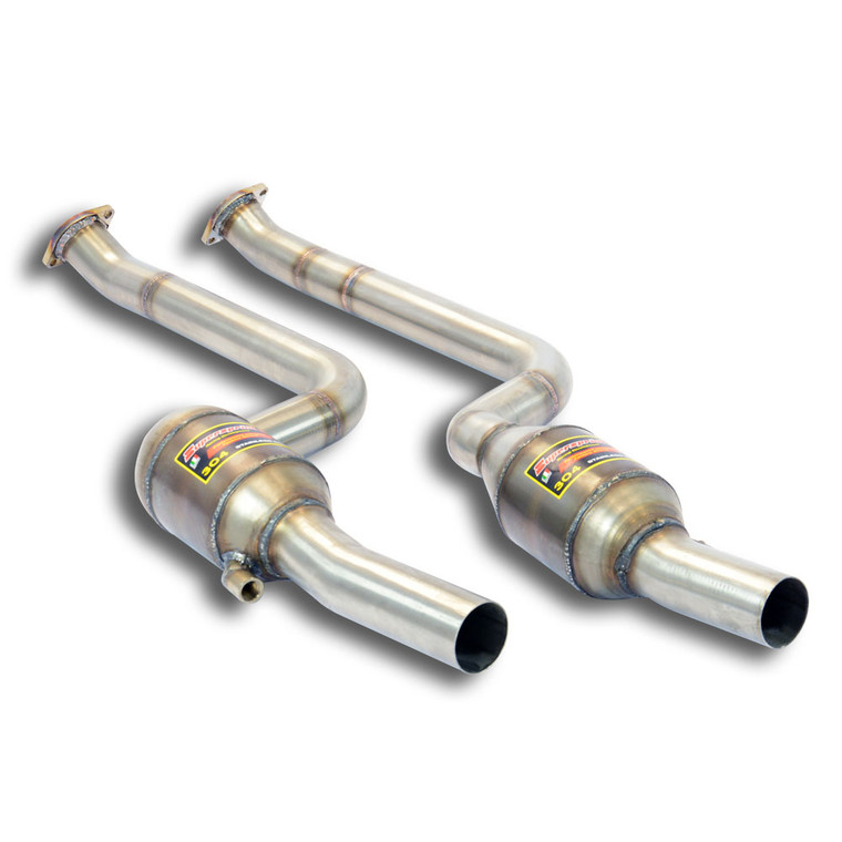 Supersprint Front exhaust with metallic catalytic 200CPSI Right + Left - 982002