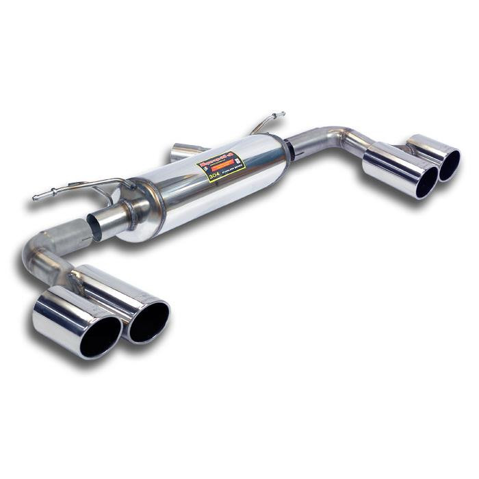Supersprint Rear exhaust kit Right OO80 - Left OO80 - 984406