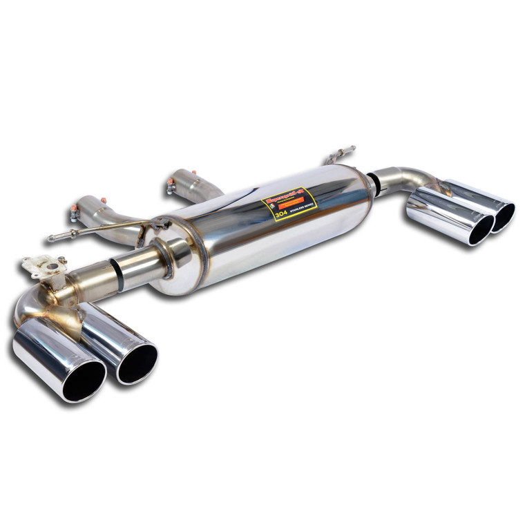 Supersprint Rear exhaust Right OO80 - Left OO80 with valve - 984236