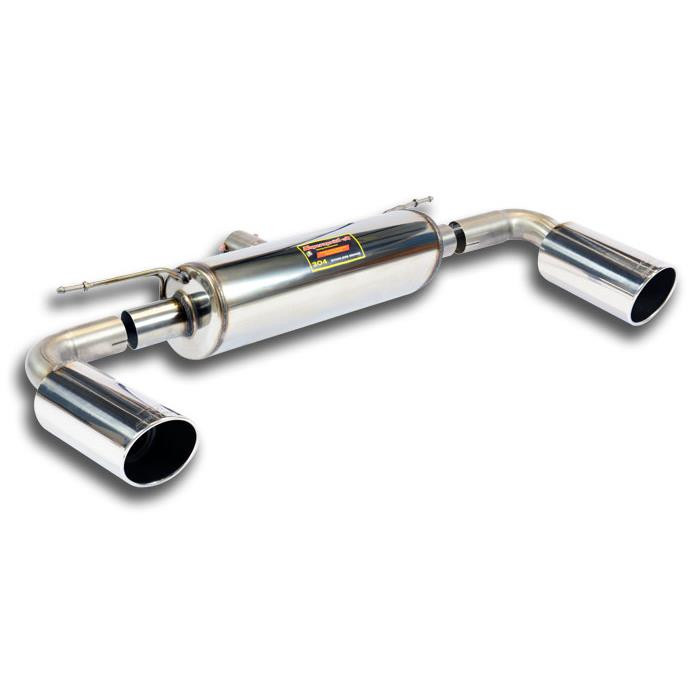 Supersprint Rear exhaust Right O100 - Left O100 - 988544
