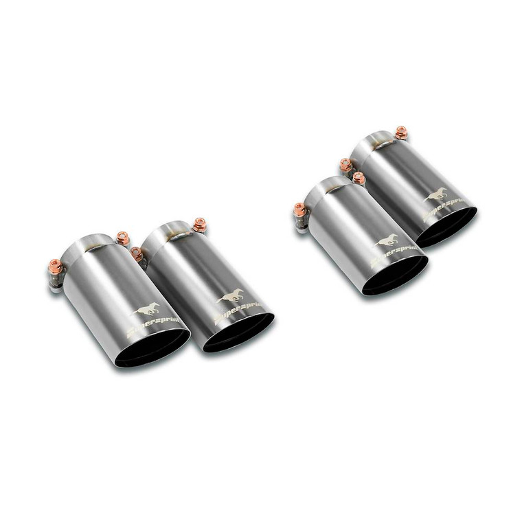 Supersprint Endpipe kit "Gun Metal Grey" OO80 Right - OO80 Left - 989646.