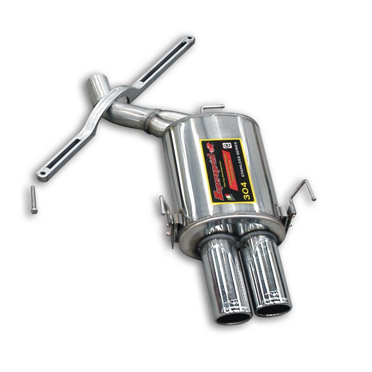 Supersprint Rear exhaust Right OO90Heavy duty chassis bar included - 988756non mostrare
