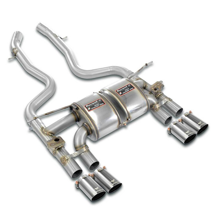Supersprint Rear muffler package - 989660
