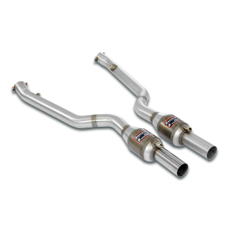 Supersprint Front pipe with  Metallic catalytic converter Right - Left - 988702