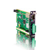 FRM220-CCF20 - duplex dry relay contact closure over fiber extender with SFP slot - card shown without the casing