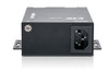 INJ-G90 10G/5G/2.5G/Gigabit Ethernet PoE 802.3af, 802.3at and 802.3bt compatible injector (90W max. power budget), wall mountable, AC power plug view