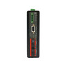 IFC-FDC-SC002 - RS-232, RS-485, RS-422 over daisy chain dual port multimode fiber industrial media converter, 2Km, 2.5kV isolation, -10-60 Celsius, front panel view