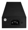 INJ-10G-90R 10G/5G/2.5G/Gigabit Ethernet PoE 802.3af, 802.3at and 802.3bt compatible injector (90W max. power budget), wall mountable - AC plug view