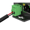 HCM-1001-SFP - 1x RJ45 +1x SFP ports Gigabit Ethernet Industrial micro fiber converter, wall mount, -30 to +75 Celsius