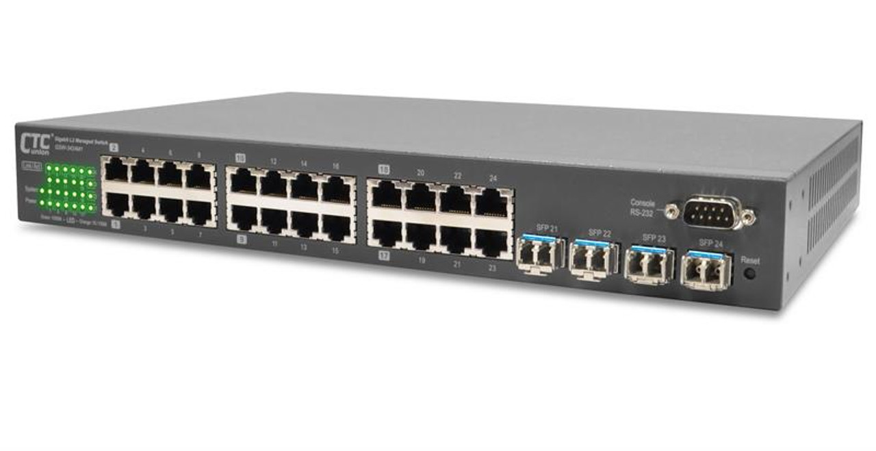 High-Performance 4-Port L2 Managed Switch with PoE