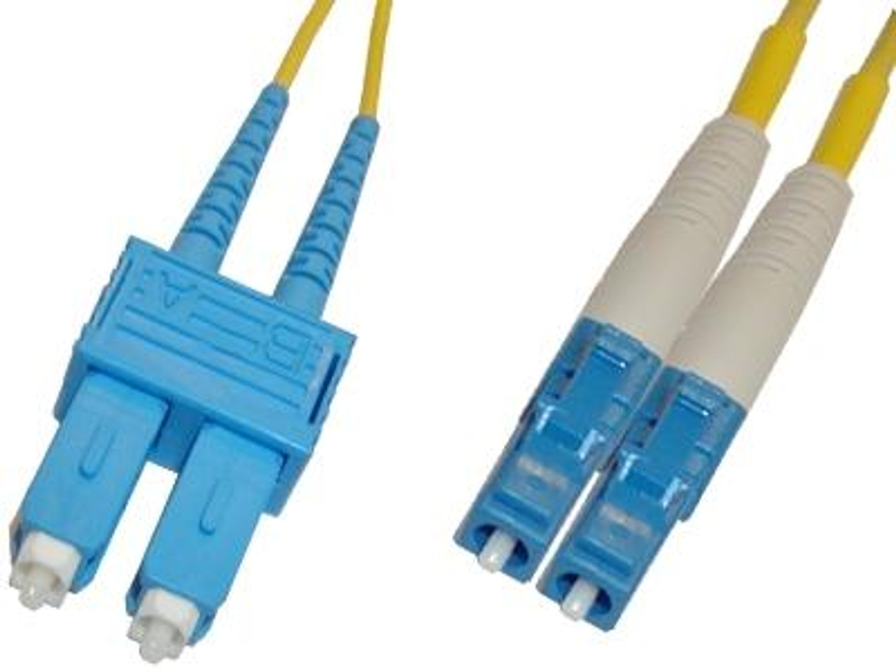 SC To LC LC Singlemode Fiber Optic Patch Cable LC UPC SM 3.0mm 9/125um