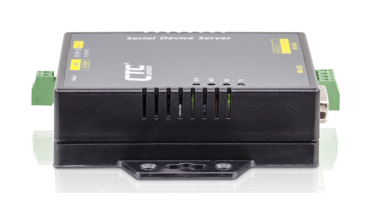 STE211 2 Port Serial RS-232 RS-422/RS-485 Ethernet IP Terminal Server