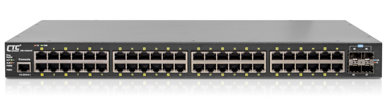IXR-G4804X-AD: Gigabit Ethernet 48 RJ45 Ports 4x 1G/2.5G/10G SFP
